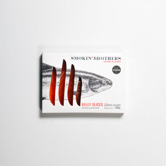 Il ventre, 200g Salmone affumicato