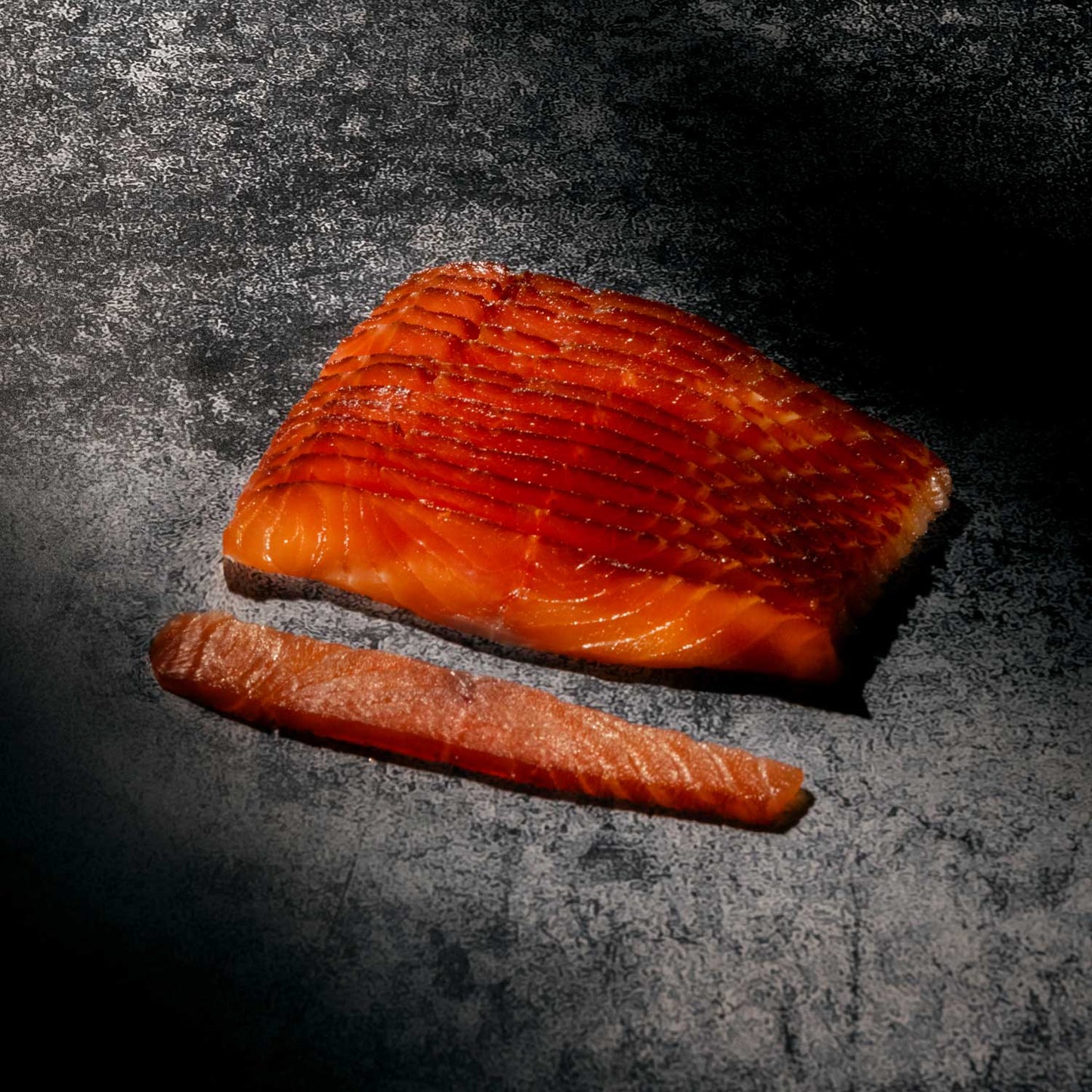 Il Whisky & Soy, 200g Salmone affumicato