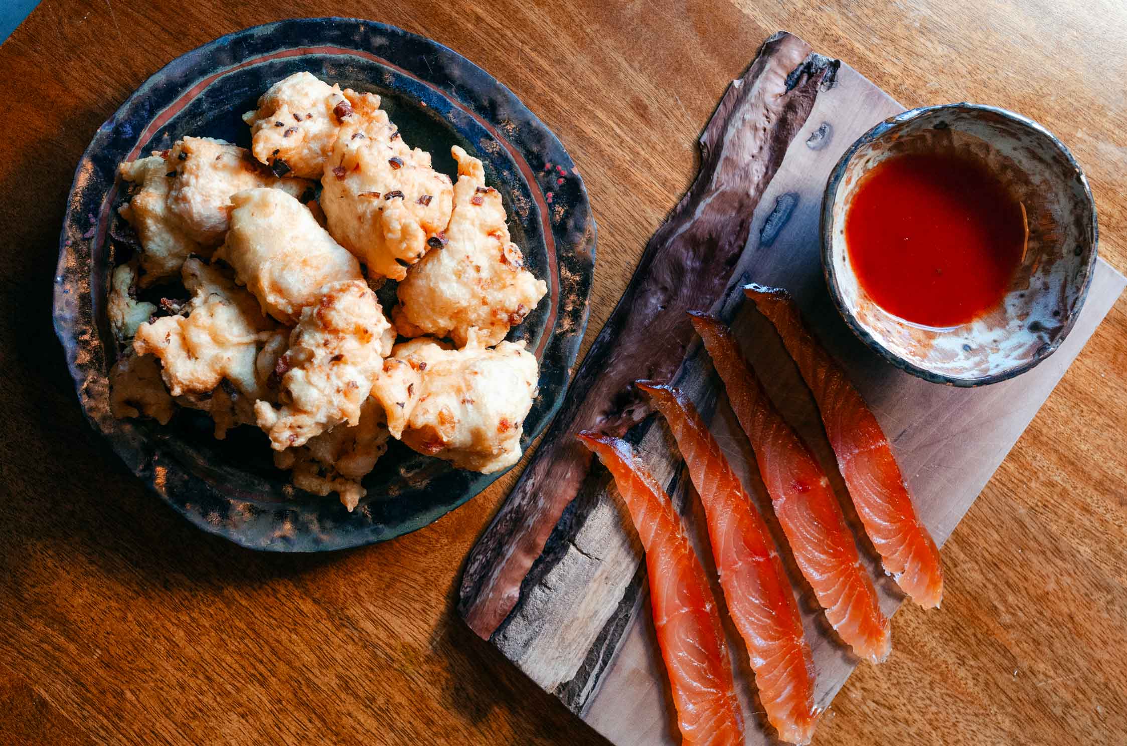 Frittelle di Carnevale Salate con Salmone Affumicato