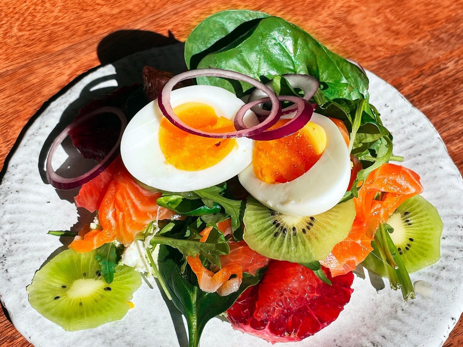 Insalata con Salmone Affumicato e Agrumi - Smokin' Brothers Salmone Affumicato