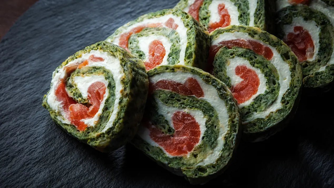 Roulade di salmone affumicato e spinaci - Smokin' Brothers Salmone Affumicato