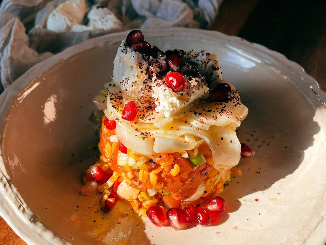 Tartare di Salmone Affumicato, Labneh e Finocchio - Smokin' Brothers Salmone Affumicato