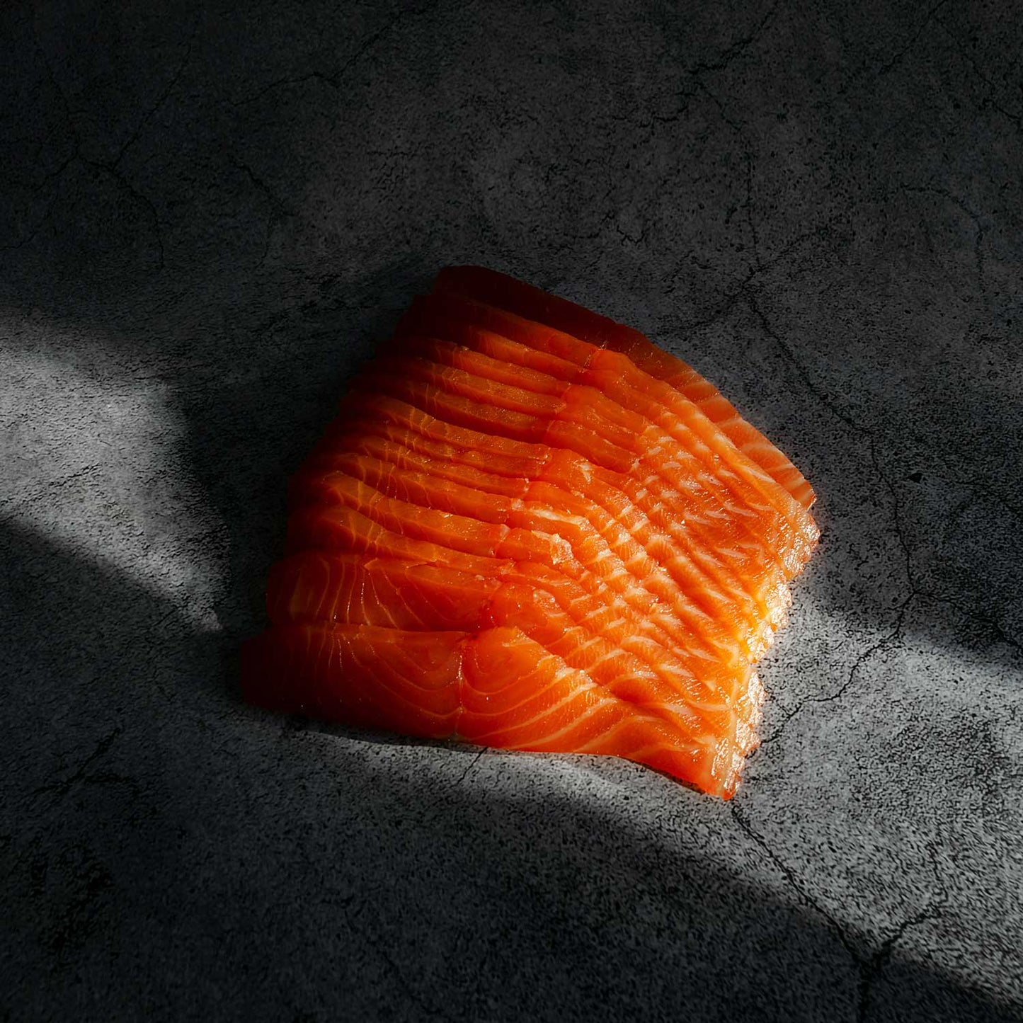 Il ventre, 200g Salmone affumicato
