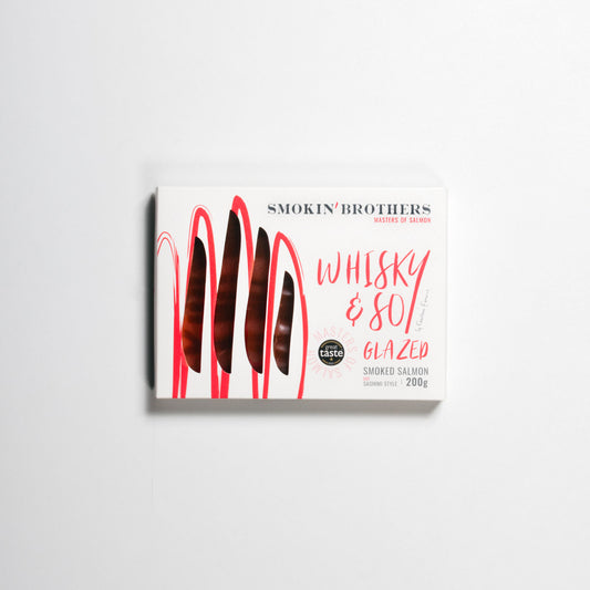 Il Whisky & Soy, 200g Salmone affumicato